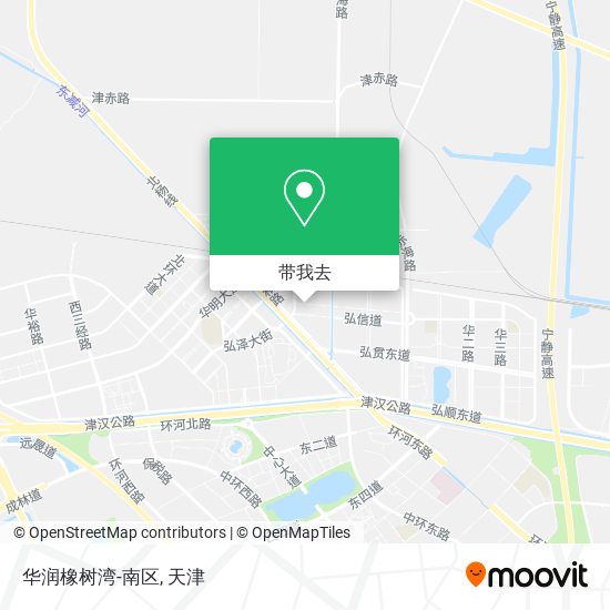 华润橡树湾-南区地图