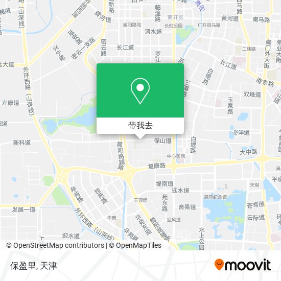 保盈里地图