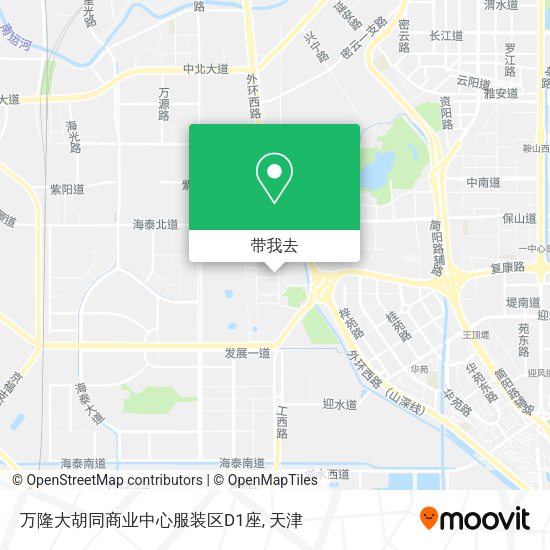 万隆大胡同商业中心服装区D1座地图