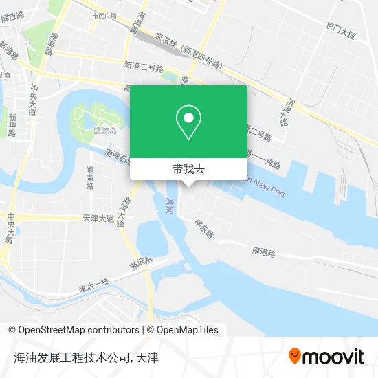 海油发展工程技术公司地图
