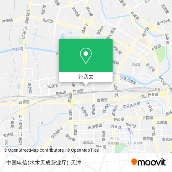 中国电信(水木天成营业厅)地图
