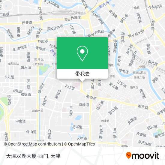 天津双鹿大厦-西门地图
