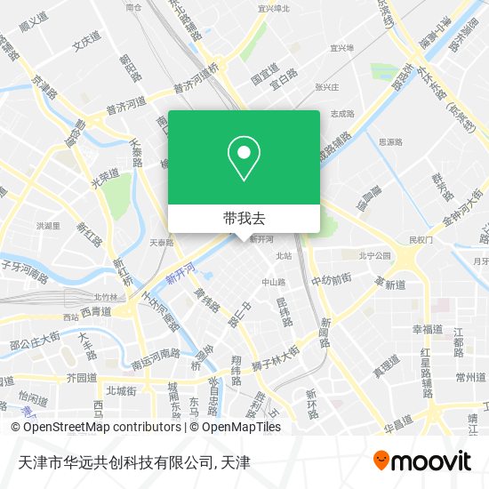 天津市华远共创科技有限公司地图