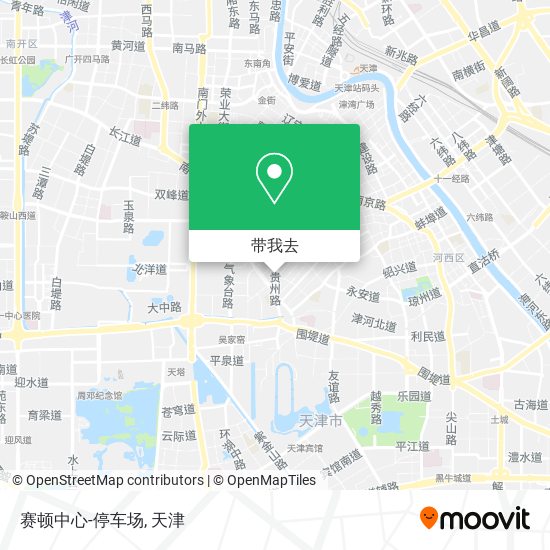 赛顿中心-停车场地图
