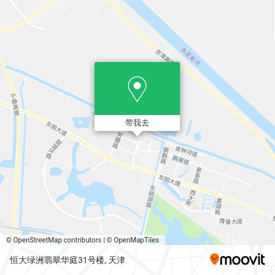 恒大绿洲翡翠华庭31号楼地图