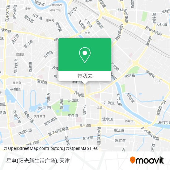 星电(阳光新生活广场)地图