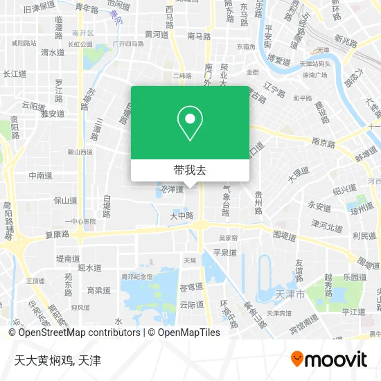 天大黄焖鸡地图