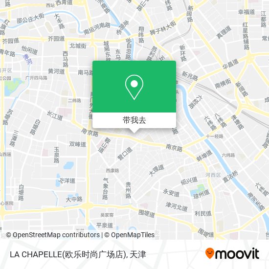 LA CHAPELLE(欧乐时尚广场店)地图