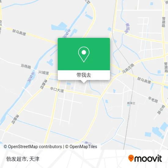 勃发超市地图