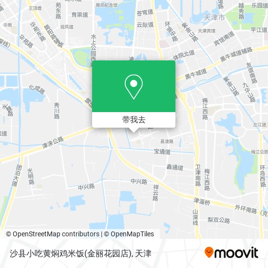 沙县小吃黄焖鸡米饭(金丽花园店)地图