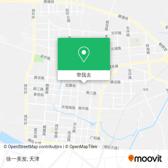 徐一美发地图