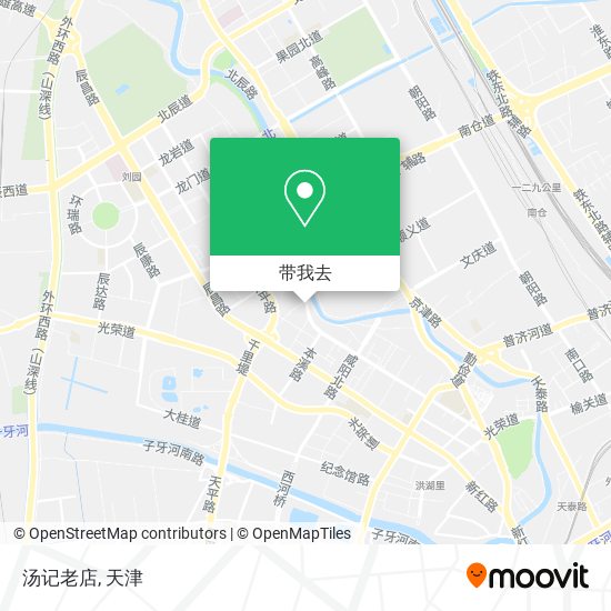 汤记老店地图