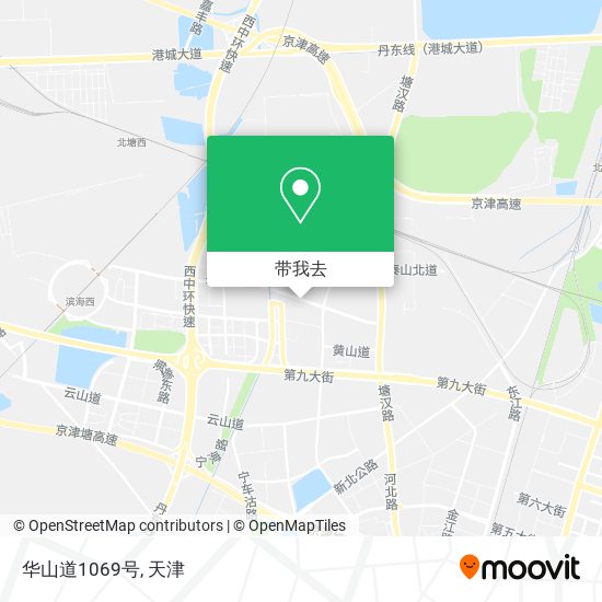 华山道1069号地图