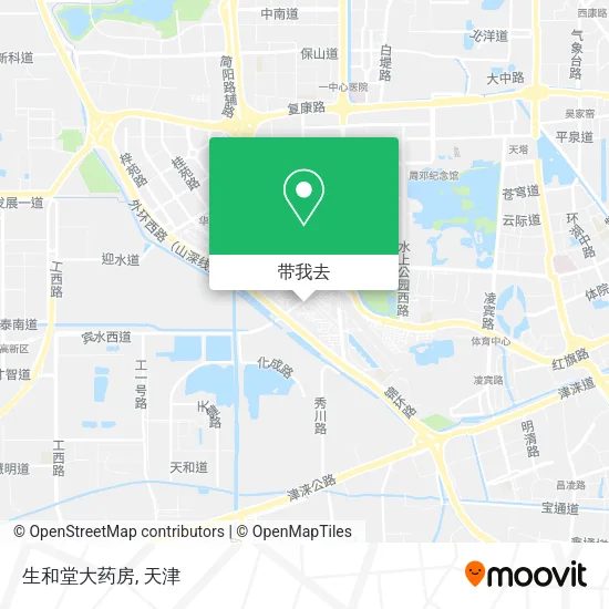 生和堂大药房地图