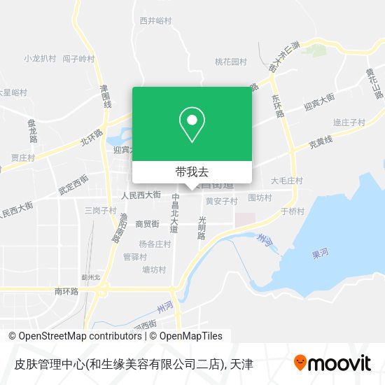 皮肤管理中心(和生缘美容有限公司二店)地图