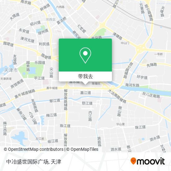 中冶盛世国际广场地图