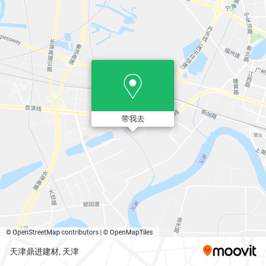天津鼎进建材地图