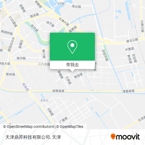 天津鼎昇科技有限公司地图