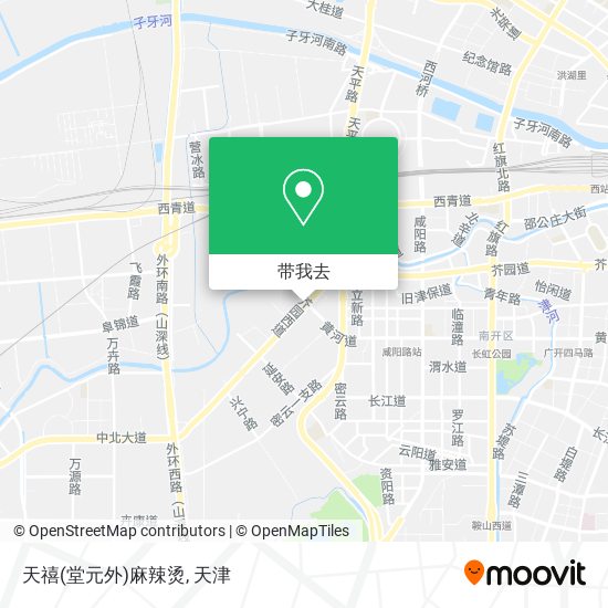 天禧(堂元外)麻辣烫地图