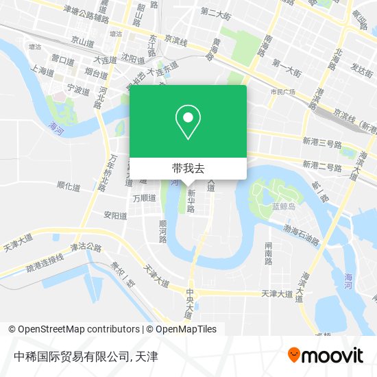 中稀国际贸易有限公司地图