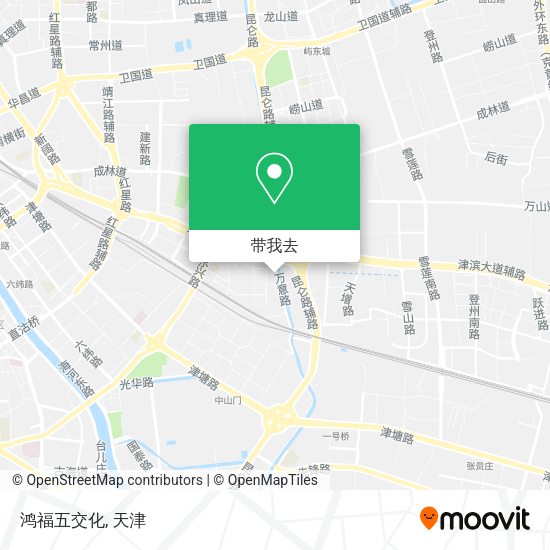 鸿福五交化地图
