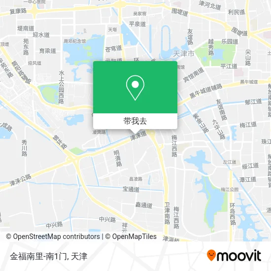 金福南里-南1门地图