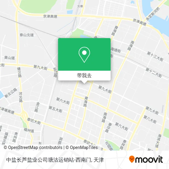 中盐长芦盐业公司塘沽运销站-西南门地图