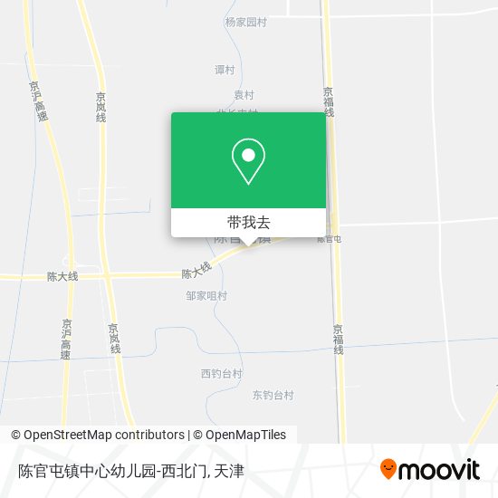 陈官屯镇中心幼儿园-西北门地图