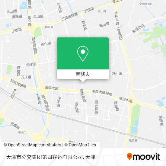 天津市公交集团第四客运有限公司地图