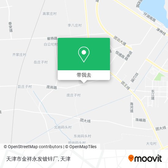 天津市金祥永发镀锌厂地图