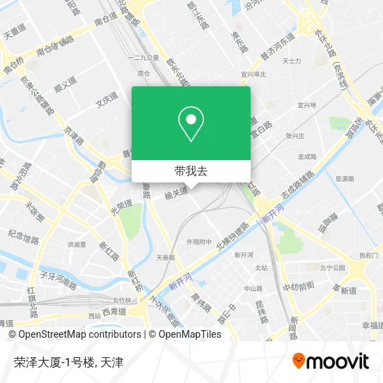 荣泽大厦-1号楼地图