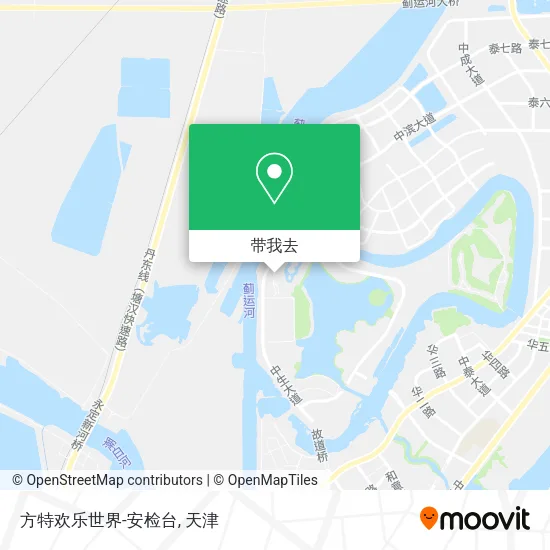 方特欢乐世界-安检台地图