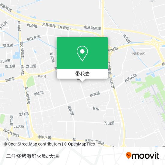 二洋烧烤海鲜火锅地图
