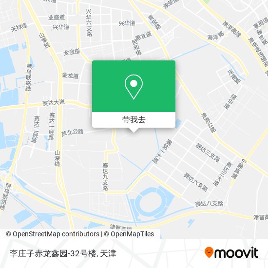 李庄子赤龙鑫园-32号楼地图