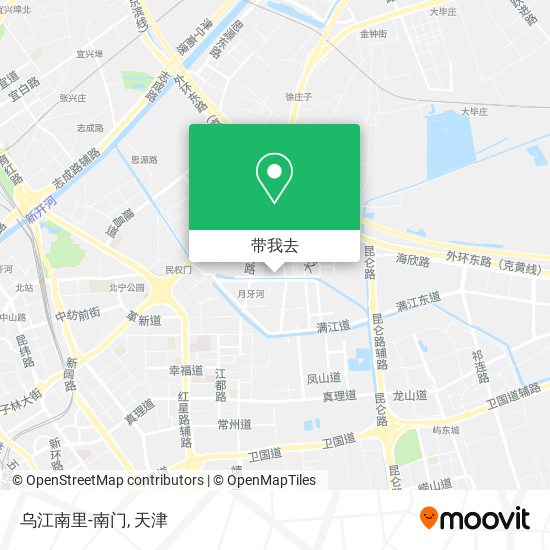 乌江南里-南门地图