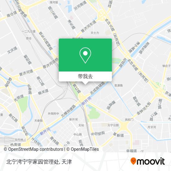 北宁湾宁宇家园管理处地图
