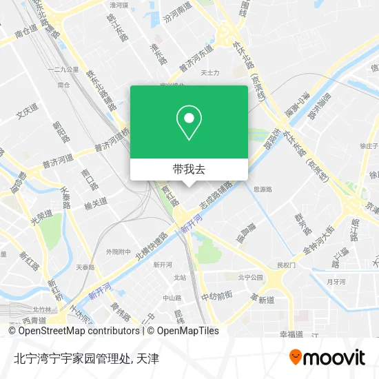北宁湾宁宇家园管理处地图
