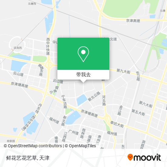 鲜花艺花艺草地图