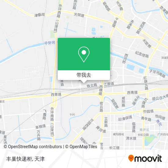 丰巢快递柜地图