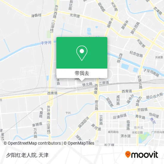 夕阳红老人院地图