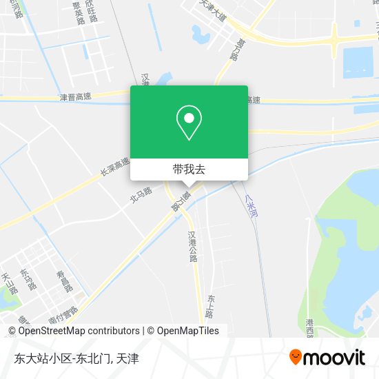 东大站小区-东北门地图
