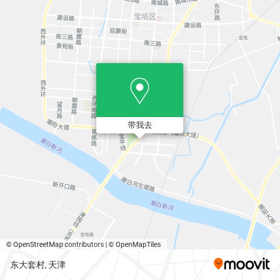 东大套村地图