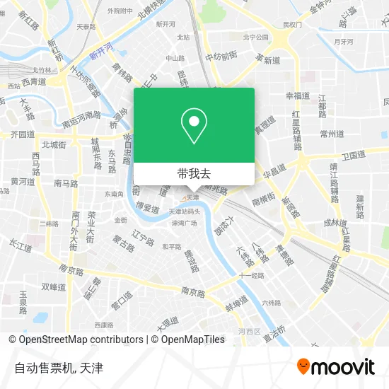 自动售票机地图