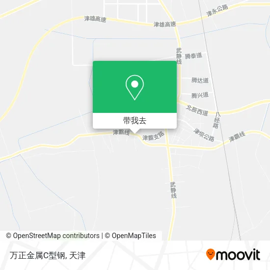 万正金属C型钢地图