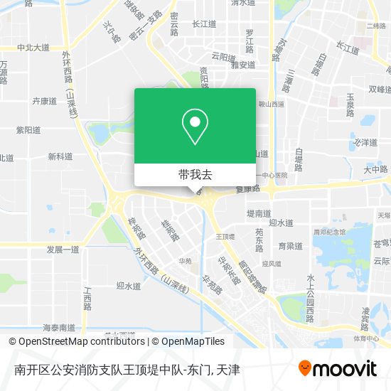 南开区公安消防支队王顶堤中队-东门地图