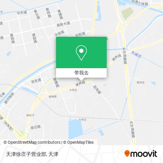 天津徐庄子营业部地图