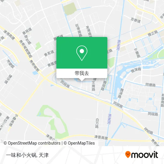 一味和小火锅地图