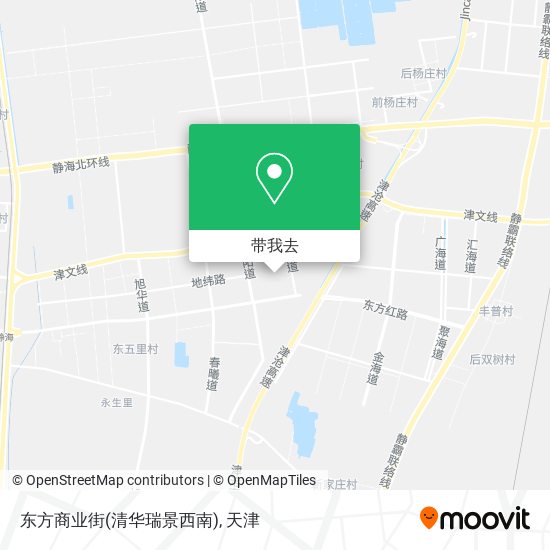 东方商业街(清华瑞景西南)地图