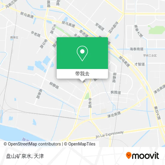 盘山矿泉水地图