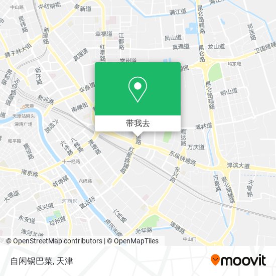 自闲锅巴菜地图